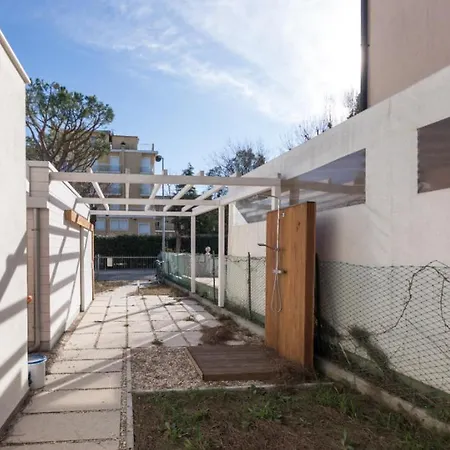 Casa Massimo Con Giardino Fronte Mare 리미니